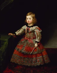 The Infanta Maria Margarita of Austria as a Child